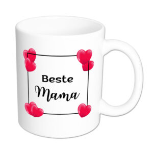 Beste Mama - Tasse - HTH - weiß
