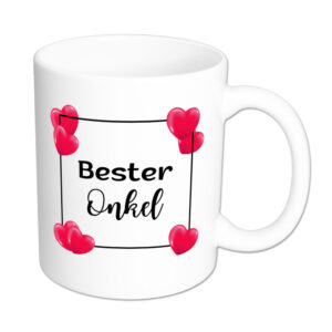 Bester Onkel - Tasse - HTH - weiß