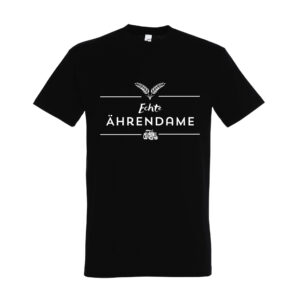 Echter Ährendame - Premium-T-Shirt - schwarz
