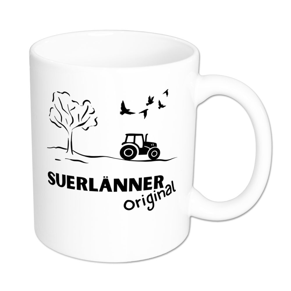 Tasse Suerlänner Original - weiß