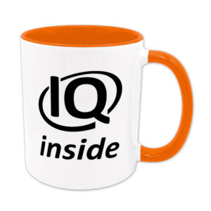 IQ inside - Tasse - orange