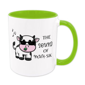The Sound of Muh-Sik - Tasse - hellgrün