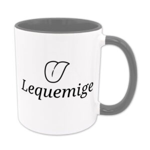 Lequemige - Tasse - grau