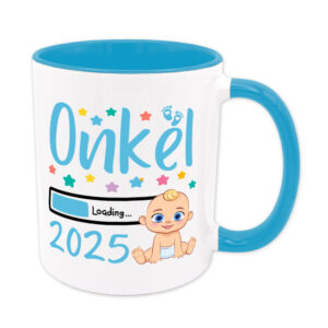 Onkel Loading 2025 (Junge) - Tasse - hellblau