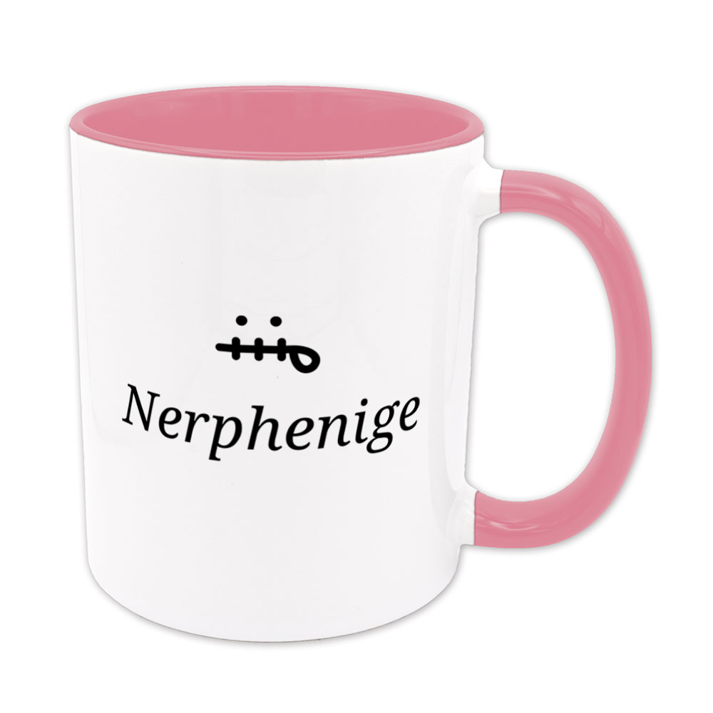 Nerphenige - Tasse - rosa
