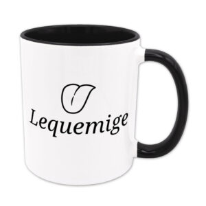 Lequemige - Tasse - schwarz