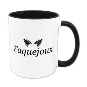 Faquejoux- Tasse - schwarz