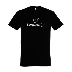 Lequemige - Premium-T-Shirt - schwarz