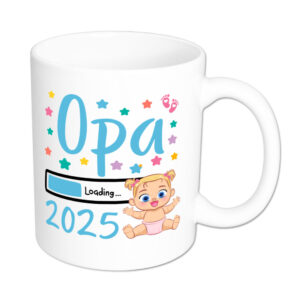 Opa Loading 2025 (Mädchen) - Tasse - weiss