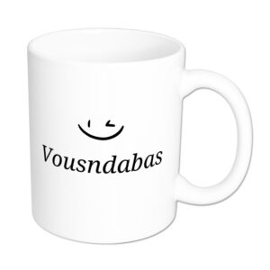 Vousndabas - Wunderbar - Tasse - weiss
