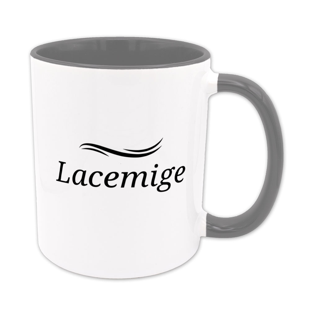 Lacemige - Tasse - Lass mich - grau