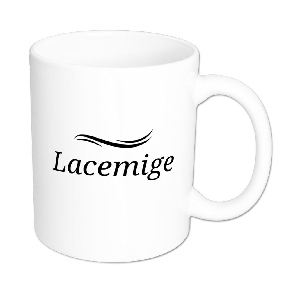 Lacemige - Tasse - Lass mich - weiss